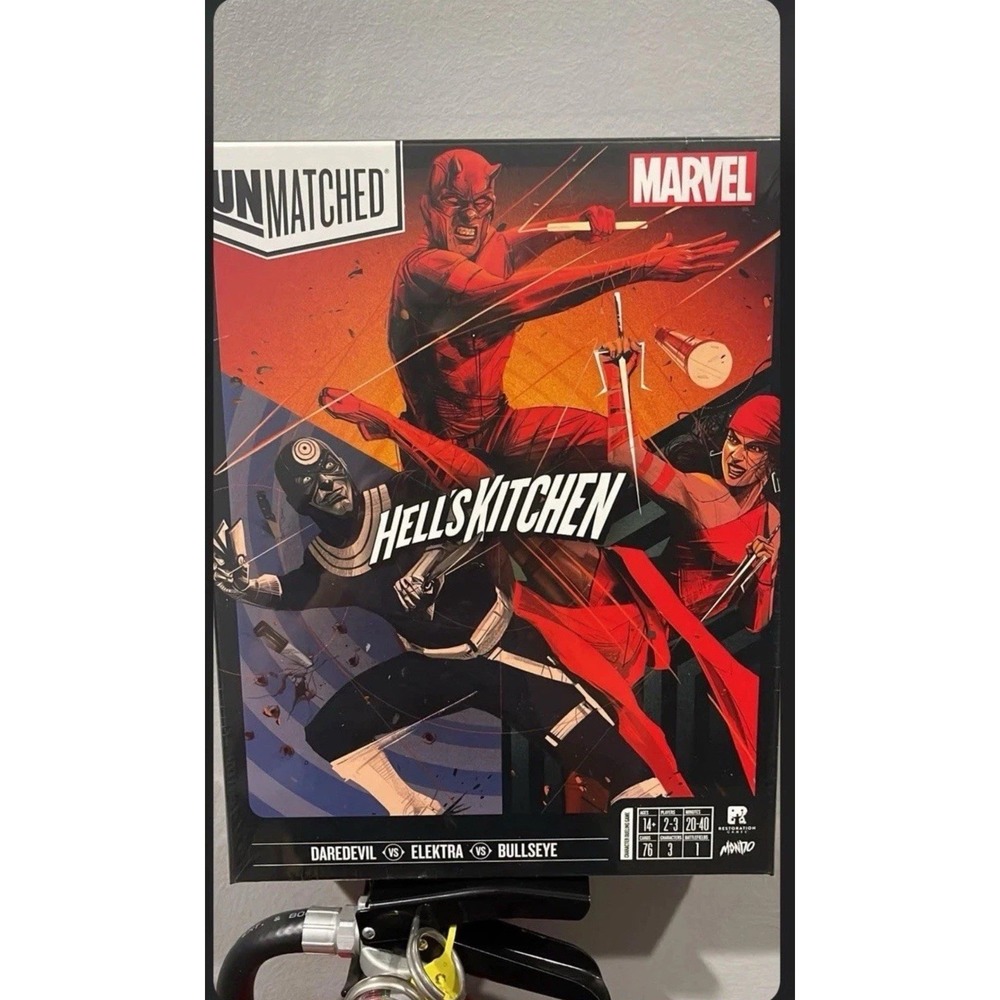Marvel Unmatched Hell's Kitchen (Daredevil vs. Elektra vs. Bullseye) SEALED